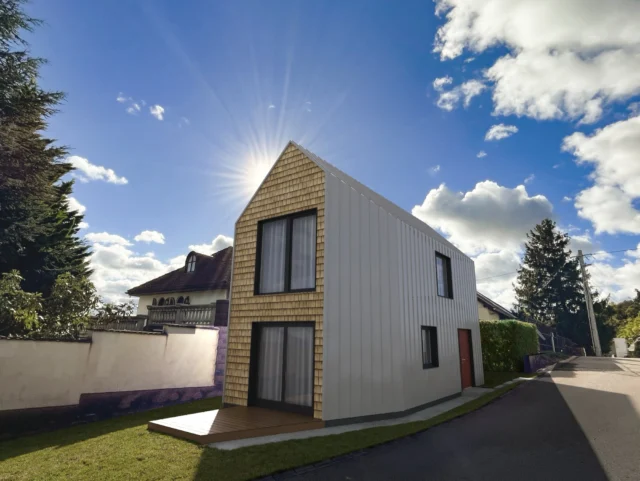 Rendhagyó köntösben | Balatonalmádi nyaraló terve 03#építészet #otthon #balaton #archilover #architecture